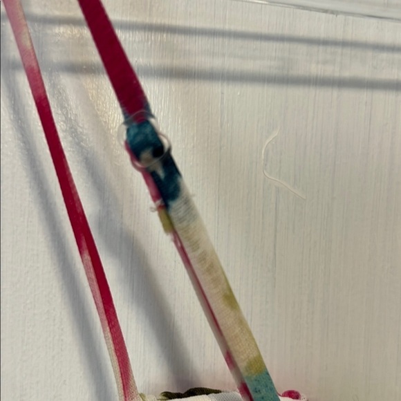 Floral Pink and Green Women's Dress - Picture 4 of 10